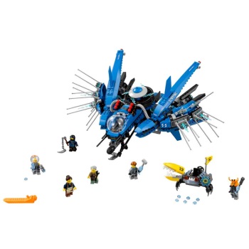 Lego set Ninjago movie lightning jet LE70614